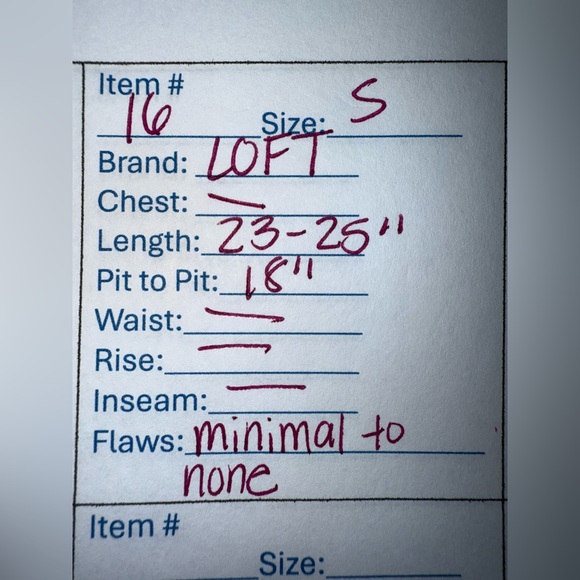 Loft Striped Thermal Knit Women's Top Size Small - Picture 9 of 9